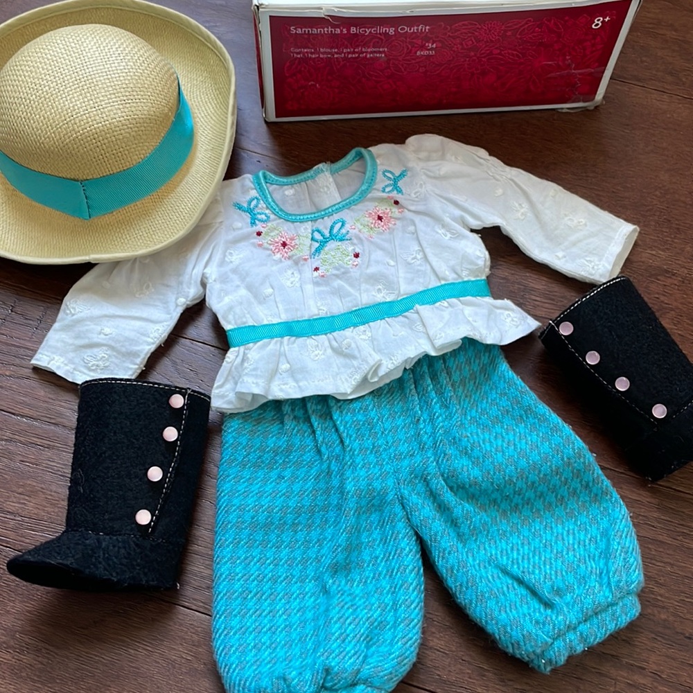 American Girl Samantha’s Bicycling Outift